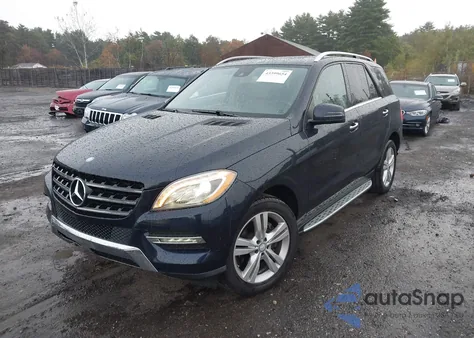 2014 Mercedes-Benz Ml 350 4Matic из США, поврежденный, VIN 4JGDA5HB8EA341905